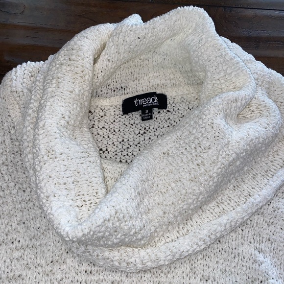 Threads by Sax Fifth Avenue cowl neck sweater - Picture 2 of 9